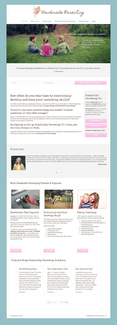 Handmade Parenting Handmade Parenting